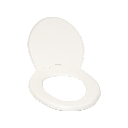 Asiento para Inodoro Elongado Blanco Coflex CH-A203
