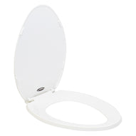 Asiento para Inodoro Elongado Blanco Incesa #3003005