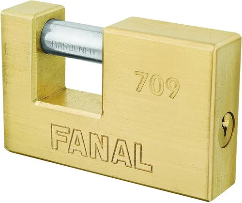 Candado de Seguridad 75MM Bronce Fanal CSI-709