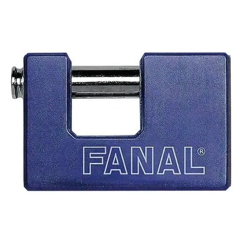 Candado de Seguridad 75MM Acorazado Azul Fanal CSI-710