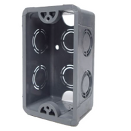 CAJA PVC RECTANGULAR PLASTICA UL