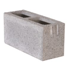 BLOCK 15X20X40 CM GRIS CLASE A