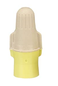 TERMINAL DE RESORTE (TORSION) AMARILLO/BEIGE 22-12AWG 3M UND