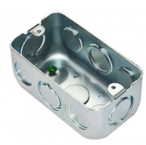 CAJA EMT RECTANGULAR TROQUELADA 1/2" X 3/4" UL