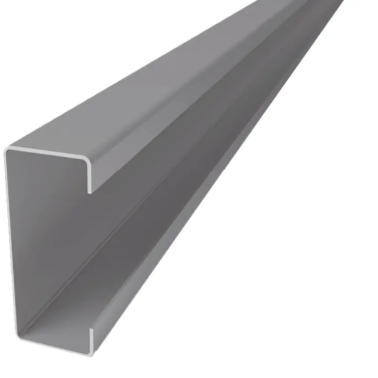 PERFIL OMEGA ALUMINIO DE 4 METROS 1.00MM S/RESORTE