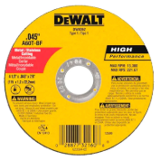 DISCO CORTE ABRASIVO PARA METAL 41/2" X 1/16" DEWALT DW8062