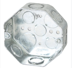 CAJA EMT OCTAGONAL TROQUELEADA 1/2" X 3/4" UL