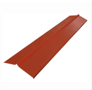CUMBRERA ESMALTADA ROJA #26 DE 12" X 1.83M