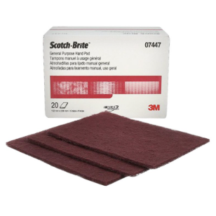 SCOTH BRITE 3M INDUSTRIAL MORADA 7447