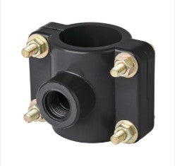 SILLETA ROSCA DE POLIPROPILENO 4" X 1/2" POLIETILENO NPT