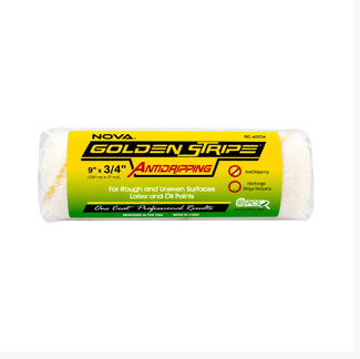 FELPA NOVA 9" X 3/4" GOLDEN STRIPE RC-40934
