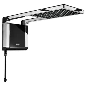 Thermoducha Aqua Storm Negro-Cromo 127V Lorenzetti 7517129