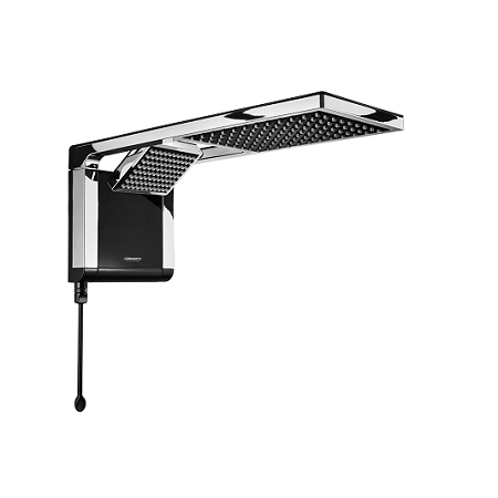 Thermoducha Aqua Duo Negro-Cromo 127V Lorenzetti 7517228