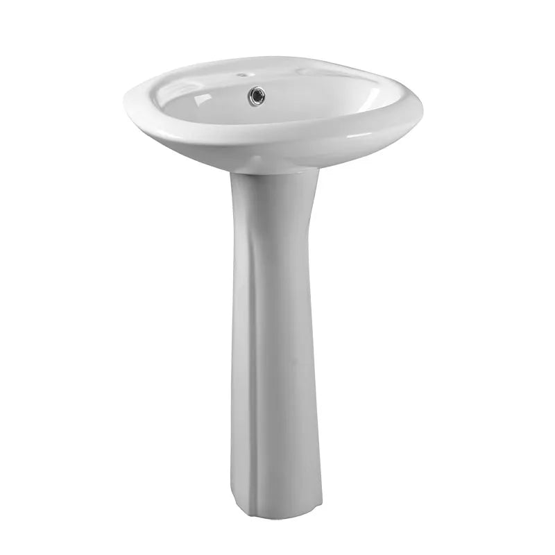 Lavatorio con Pedestal Blanco Giona Aqua Nuova 03-08-353