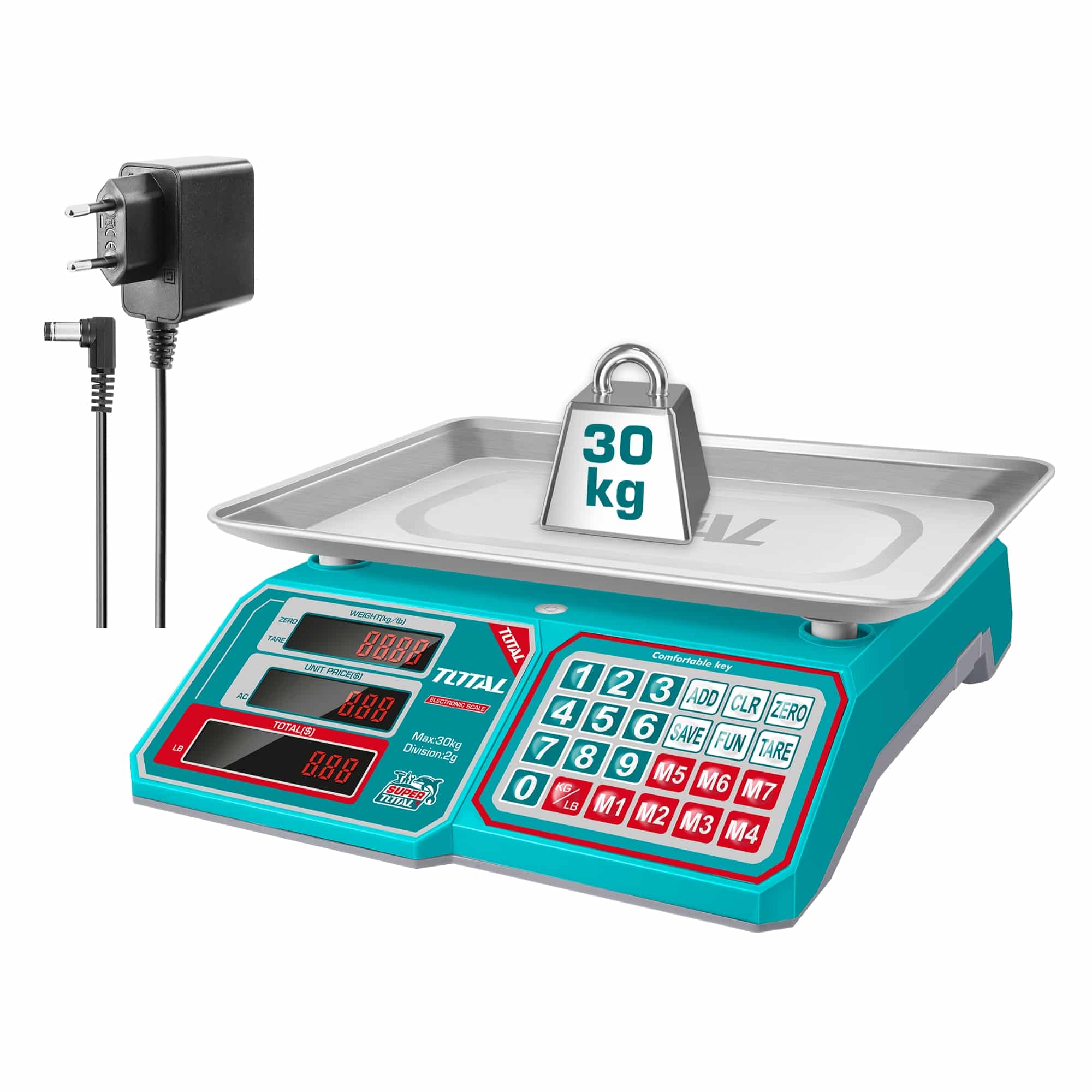 Romana Mesa Electronica Total 30KG UTESA3301