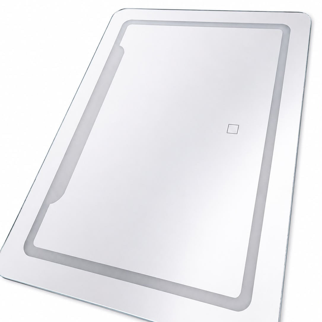 Espejo rectangular 70x50cm con luz LED YH-3372