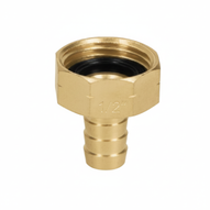 Acople para manguera hembra 1/2¨ Bronce TRUPER CF-1/2B