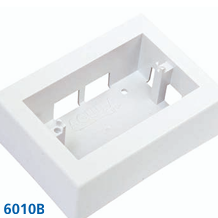 Caja blanca para canaleta EAGLE 6010B