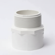 Adaptador pvc macho 2 1/2