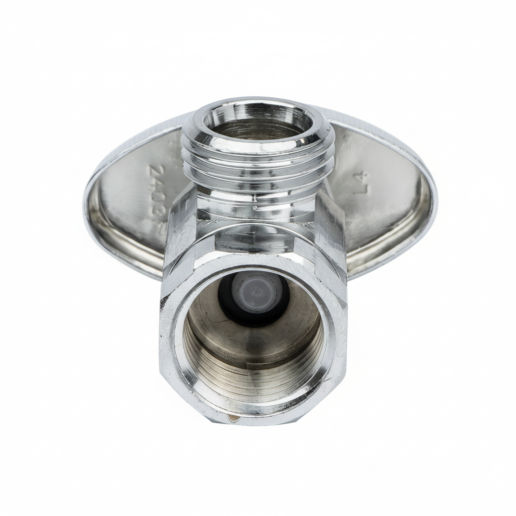 Desviador de ducha cromado