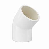 Codo presión PVC liso 1 1/2