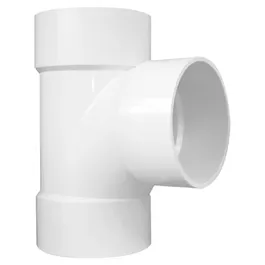 Tee sanitaria PVC 6"