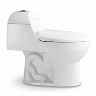 Inodoro 1 pieza blanco PUSH/Cierre lento Graciela HE-T802