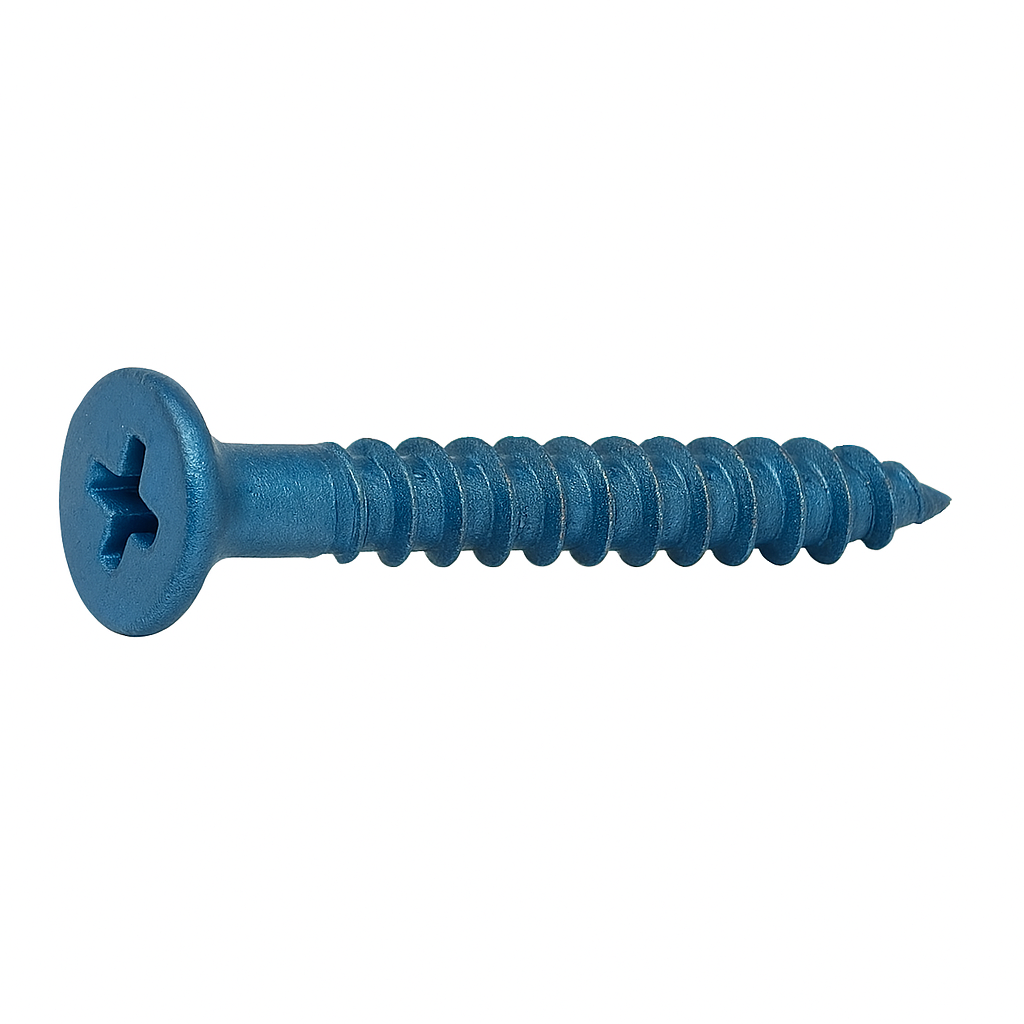 Tornillo Torcón 1/4" x 2 3/4" cabeza plana (10 unds)