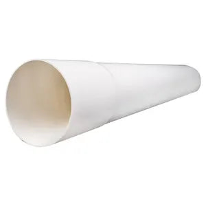 Tubo sanitario PVC SDR350 6" gris